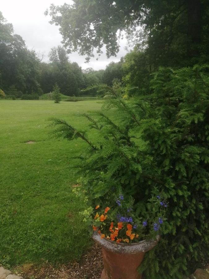 Chambre E Andre Le Domaine Des Jardins De Bracquetuit ภายนอก รูปภาพ