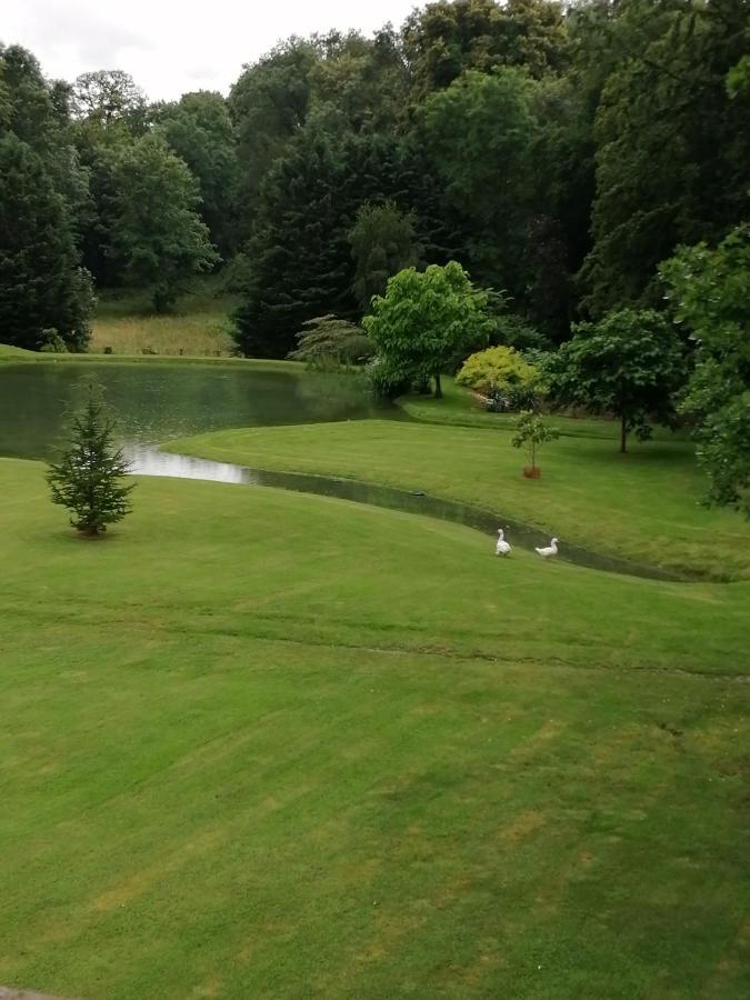Chambre E Andre Le Domaine Des Jardins De Bracquetuit ภายนอก รูปภาพ