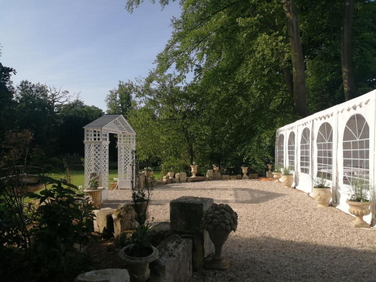 Chambre E Andre Le Domaine Des Jardins De Bracquetuit ภายนอก รูปภาพ